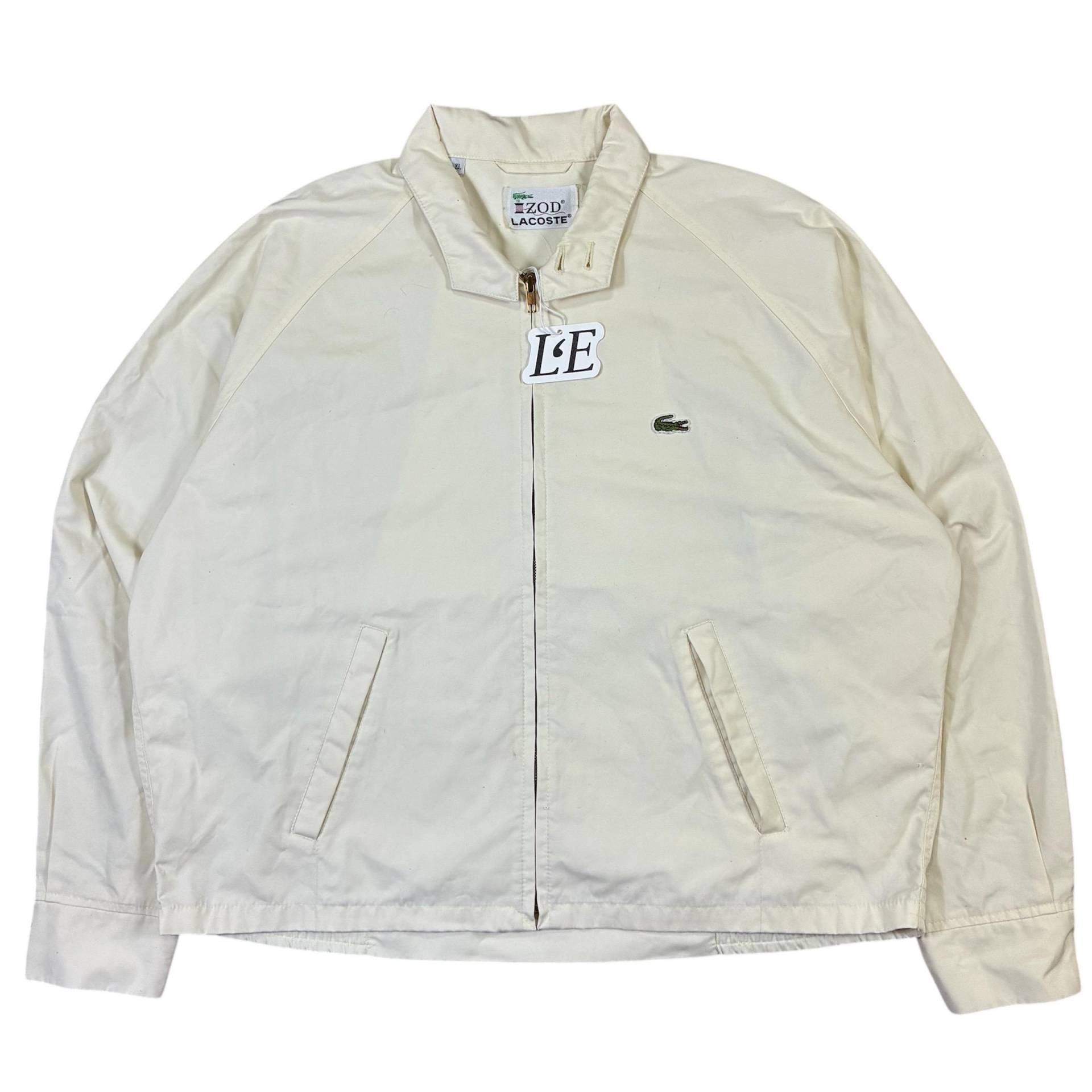 Herren Lacoste Izod Vintage Harrington Jacke Größe Xl von LumiereEpoqueStore
