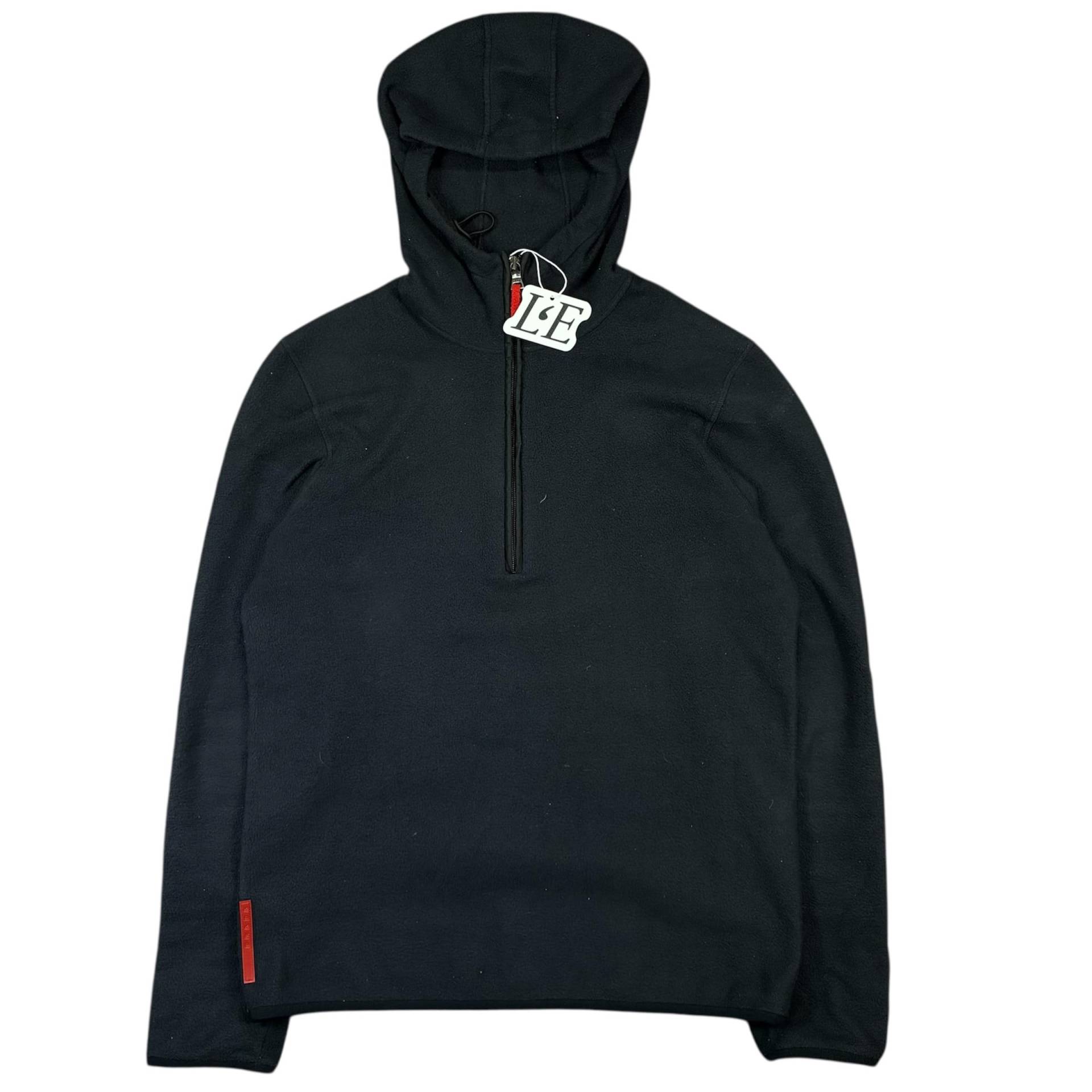 Herren Vintage Prada Ninja Fleece Jacke Größe S-M Herren Vintage Prada Ninja Fleece Jacke Größe S-M von LumiereEpoqueStore