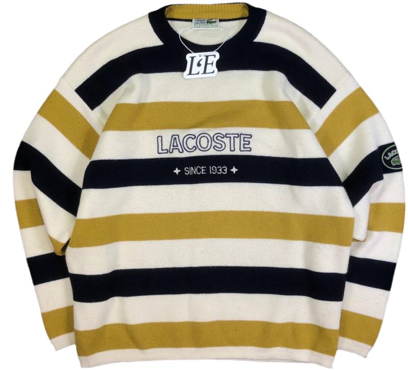 Vintage Herren Pullover Von Lacoste Größe M von LumiereEpoqueStore