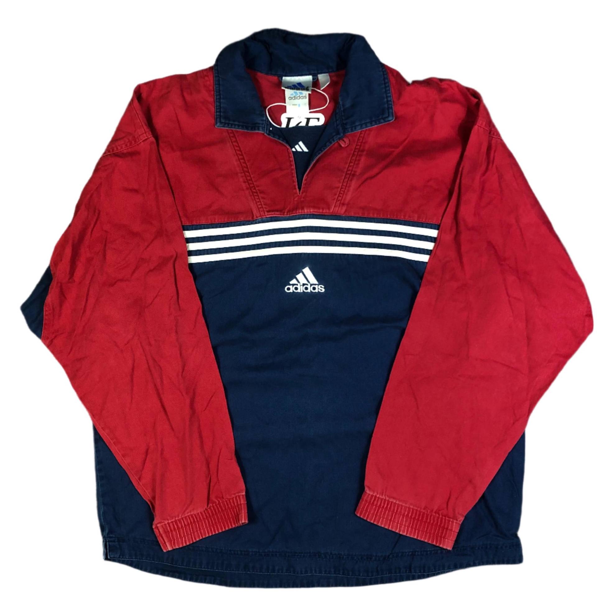 Vintage 90Er Jahre Herren Adidas Trainingsjacken Größe L von LumiereEpoqueStore