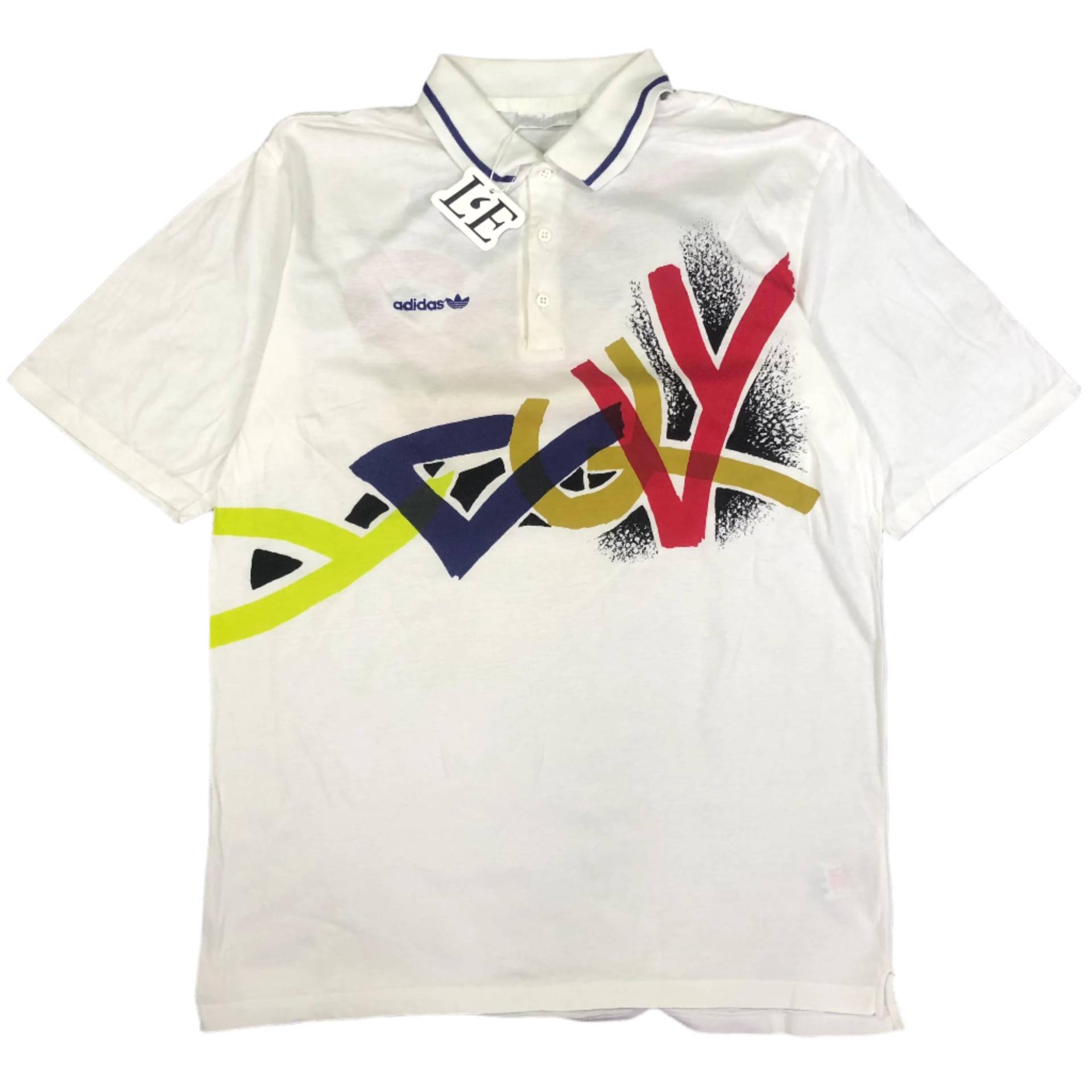Vintage Herren Adidas Tennis Polo Größe M von LumiereEpoqueStore