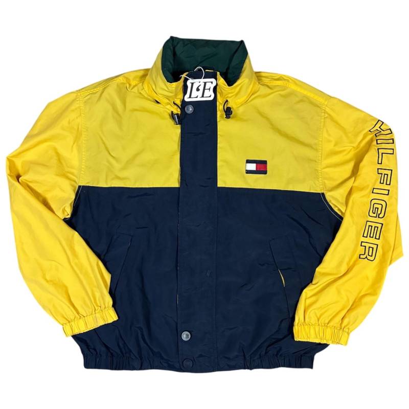 Vintage Tommy Hilfiger Segeljacke 1990S Fleece Gefüttert Herren M von LumiereEpoqueStore