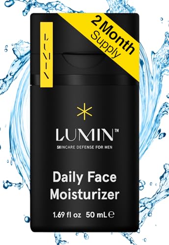 Lumin - Daily Face Moisturizer for Men - Mens Face Lotion, Men's Skin Care, Ideal for normal & combination skin, 50ml, 1-Pack von Lumin