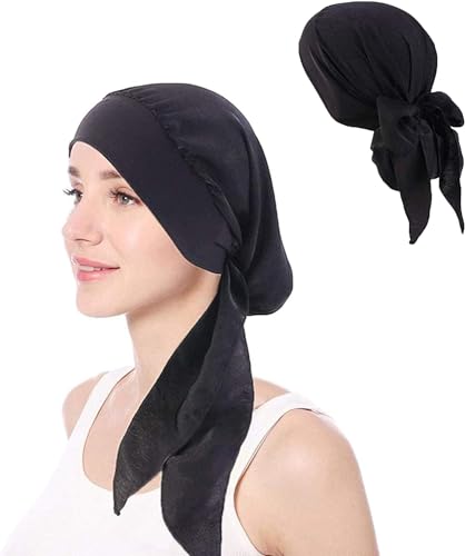 Luminary Kunstseiden-Turban-Mütze Stretch-Haarband Zopfmütze Piratenmütze Chemotherapie-Mütze (12) von Luminary