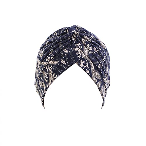 Luminary Turbane für Frauen, weicher Turban, Kopfbedeckung, Plissierte Beanie-Mütze, Haarausfall-Hut (19) von Luminary