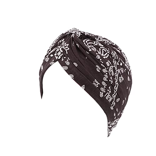 Luminary Turbane für Frauen, weicher Turban, Kopfbedeckung, plissierte Beanie-Mütze, Haarausfall-Hut (20) von Luminary