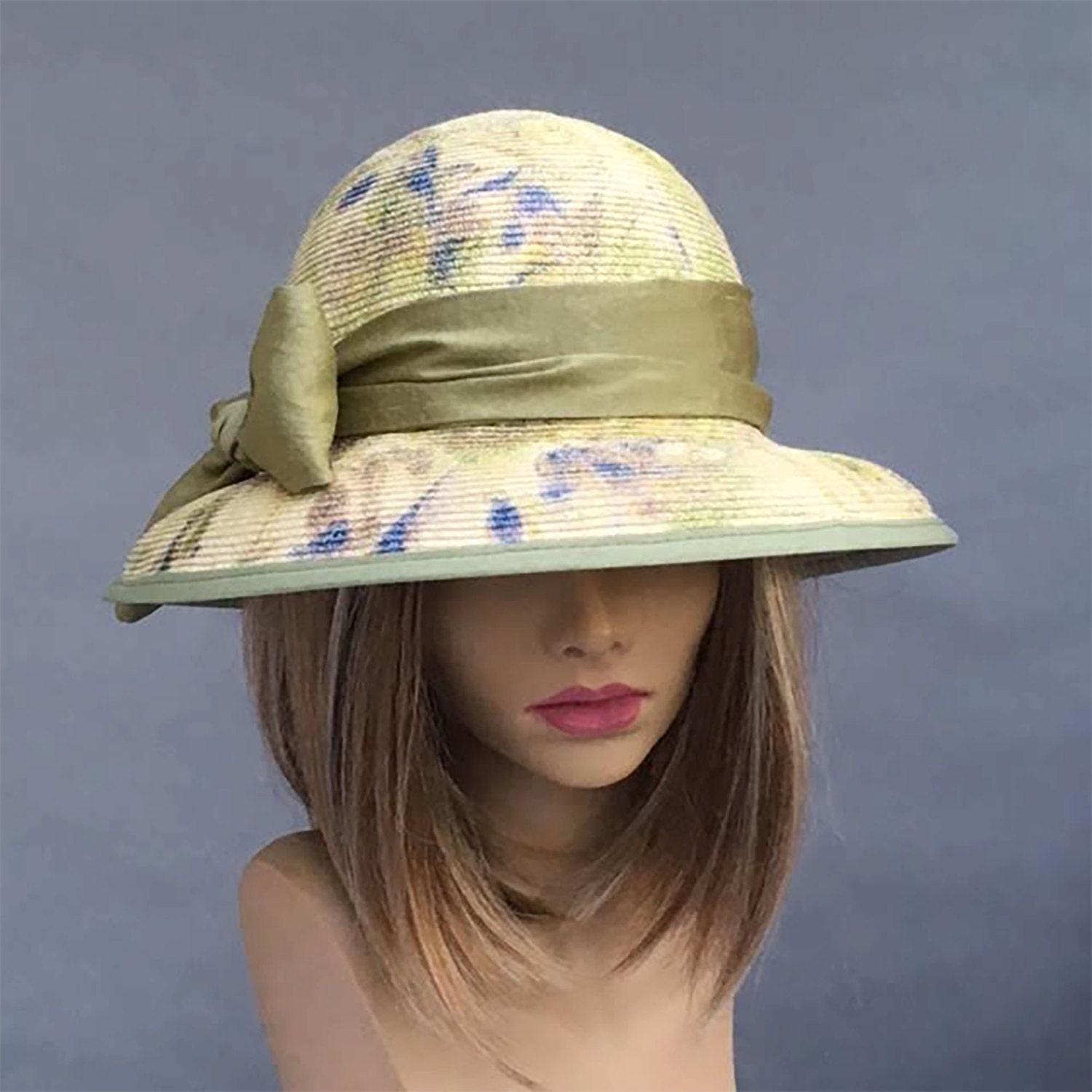 50% Sale...melissa, Painted Ladies Kollektion, Handbemalter Strohhut, Sommer Hut Für Damen, Grösse S/M 50% Sale...melissa, Painted Ladies Kollektion, Handbemalter Strohhut, Sommer Hut Für Damen, Grösse S/M von LuminataCo