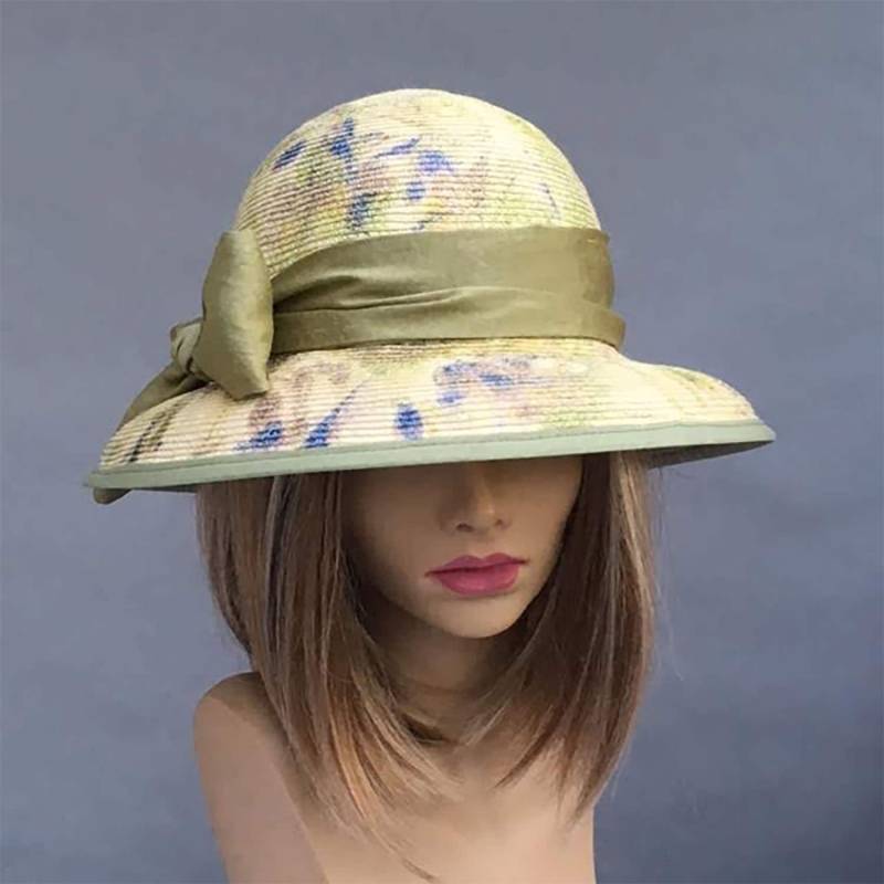 50% Sale...melissa, Painted Ladies Kollektion, Handbemalter Strohhut, Sommer Hut Für Damen, Grösse S/M 50% Sale...melissa, Painted Ladies Kollektion, Handbemalter Strohhut, Sommer Hut Für Damen, Grösse S/M von LuminataCo