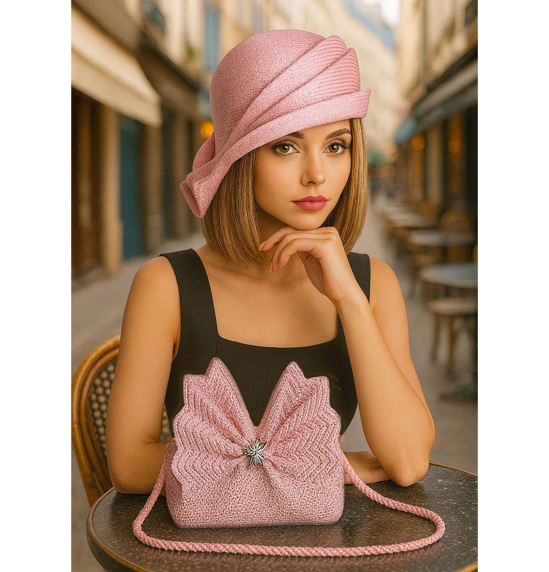 Parasisal Stroh Cloche Hut Handgefertigte Damen Hut Parasisal Stroh Cloche Hut Handgefertigte Damen Hut von LuminataCo