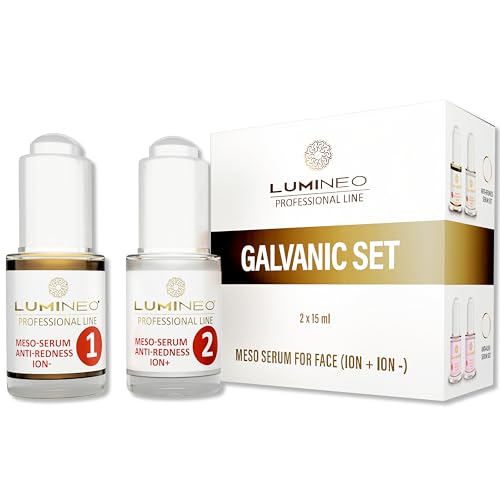 Lumineo Mesotherapie Serum Gesichtsserum Gesichtscreme Damen Serum (Anti-Redness) verengt und stärkt die blutgefäße für Ultraschallgeräte Gesichtsmassagegeräte mit Ion von Lumineo