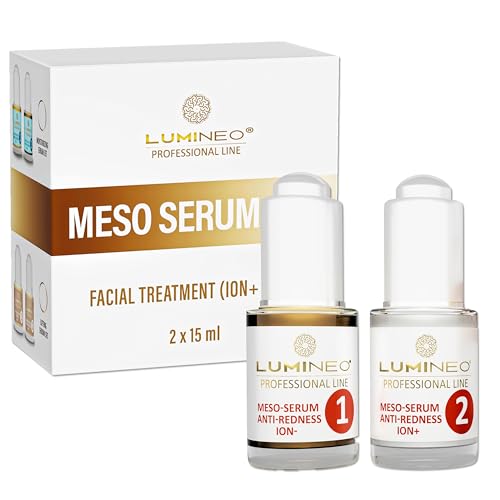 Lumineo Mesotherapie Serum Gesichtsserum Gesichtscreme Damen Serum (Anti-Redness) verengt und stärkt die blutgefäße für Ultraschallgeräte Gesichtsmassagegeräte mit Ion von Lumineo