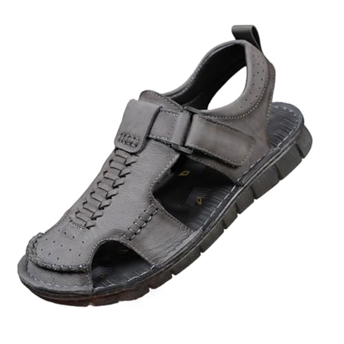 Herrensandalen outdoorschuhe,Männer Sport-Outdoor Atmungsaktive Sandale,Sport Outdoor Beach Geschlossene Sandalen,Leicht und atmungsaktiv Strand Wandersandale,Für den Strandsommer im Freien von LuminescentDream