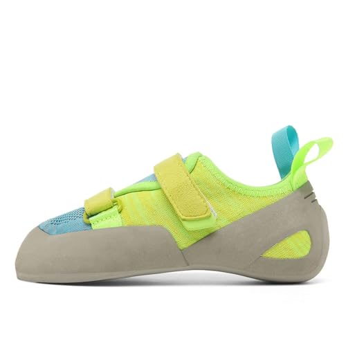 Kletterschuhe Boulderschuhe,Kinder-Kletterschuhe Kletterschuhe Herren Damen,Leichte atmungsaktive Kletterschuhe rutschfeste Fitnessschuhe,Kinder Boulderschuhe ,Für Indoor-Anfänger Fitnessstudio von LuminescentDream