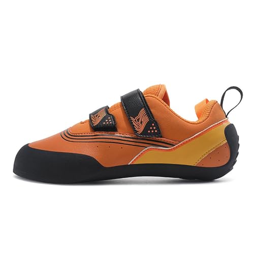 LuminescentDream Boulderschuhe Herren,Boulderschuhe Damen,Kinder Boulderschuhe Wanderschuhe mit Doppelriemenverschluss - Leichte,atmungsaktive Kletterschuhe Geeignet für Jugendliche und Kinder von LuminescentDream