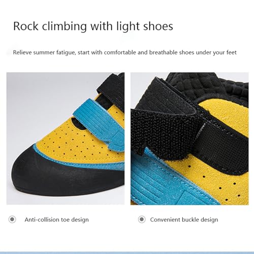 LuminescentDream Kletterschuhe Herren Damen,Kinder-Kletterschuhe Boulderschuhe Jugend Klettern Bouldern Trainingsschuhe,Leichte atmungsaktive Kletterschuhe Freizeit Training Sportschuhe Herren Damen von LuminescentDream