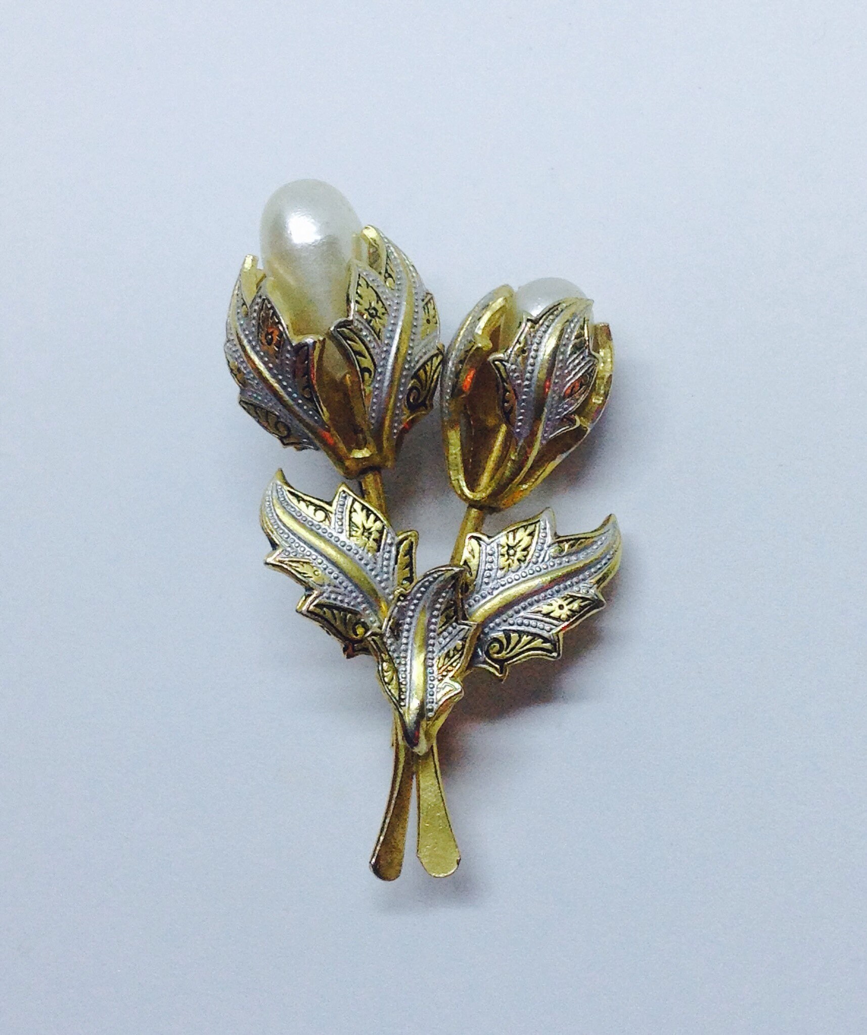 Vintage Toledo Und Perlen Brosche Vintage Toledo Und Perlen Brosche von Luminous7