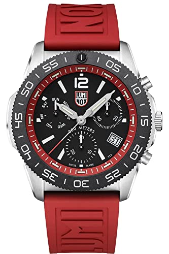Luminox Herren Analog Quarz Uhr mit Kautschuk Armband XS.3155 von Luminox