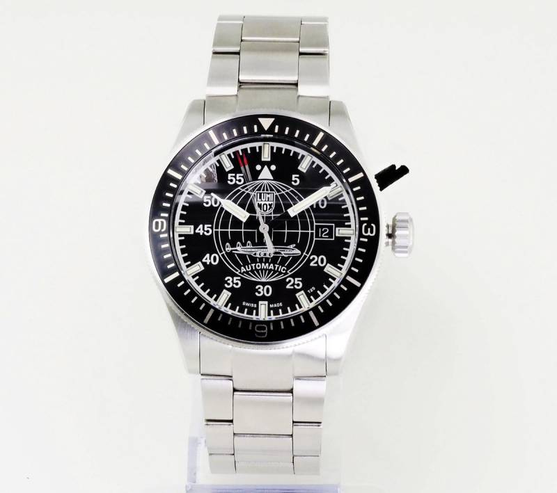 Luminox Automatikuhr Swiss Made Herren Uhr Constellation XA.9601.M 42 mm Constellation, Luminox Light Technology: Dauerhaftes Leuchten für bis zu 25 Jahre von Luminox