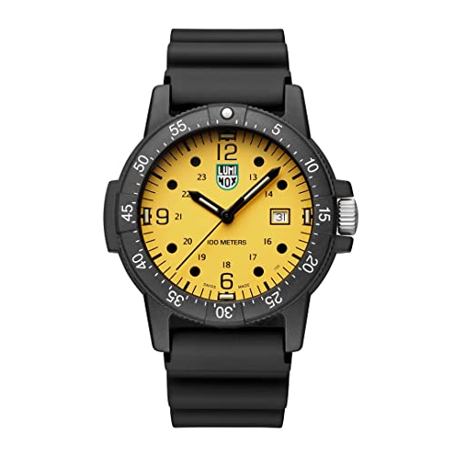 Luminox - G Kollektion Sea Bass Carbonox - Herren Uhr - 44mm - X2.2005 - Taucheruhr mit Datumsanzeige - 100m Wasserdicht - Herrenuhr - Mehrere Varianten - Hergestellt in der Schweiz von Luminox