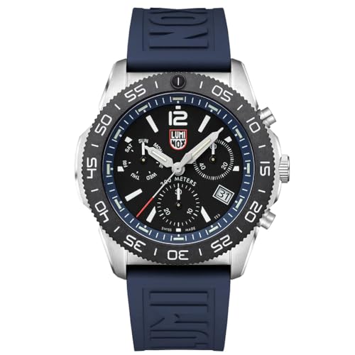 Luminox Herren Analog Quarz Uhr mit Kautschuk Armband XS.3143 von Luminox