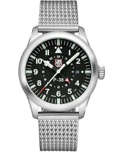 Luminox Herren Analog Schweizer Quarzwerk Uhr mit Edelstahl Armband XA.9522 von Luminox