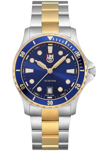 Luminox Herren Analog Schweizer Quarzwerk Uhr mit Edelstahl Armband XS.0944 von Luminox