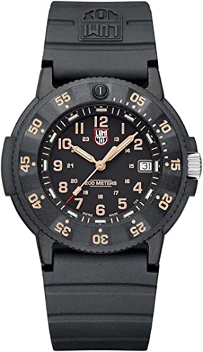 Luminox Herren Analog Schweizer Quarzwerk Uhr mit Edelstahl Armband XS.3001.EVO.OR von Luminox