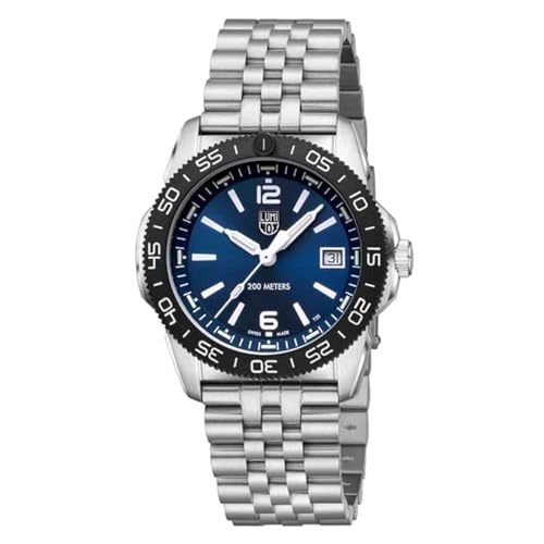 Luminox Herren Analog Schweizer Quarzwerk Uhr mit Edelstahl Armband XS.3123M.Set von Luminox