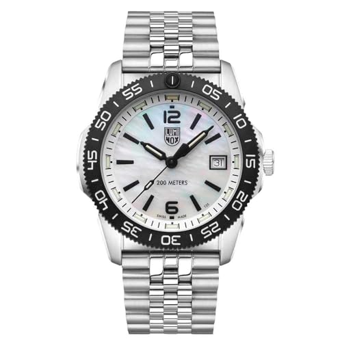 Luminox Herren Analog Schweizer Quarzwerk Uhr mit Edelstahl Armband XS.3126M von Luminox