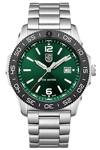 Luminox Herren Analog Schweizer Quarzwerk Uhr mit Edelstahl Armband XS.3137 von Luminox