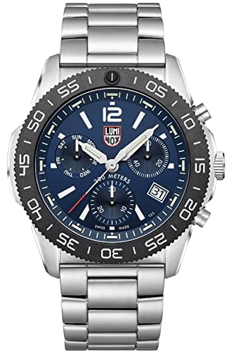 Luminox Herren Analog Schweizer Quarzwerk Uhr mit Edelstahl Armband XS.3144 von Luminox