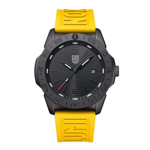 Luminox Herren Analog Schweizer Quarzwerk Uhr mit Gummi Armband XS.3121.BO.GF von Luminox