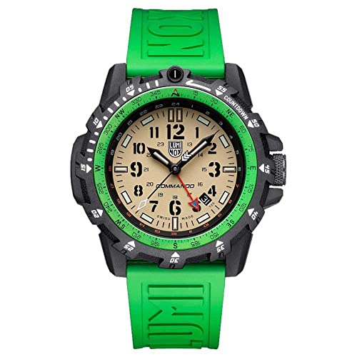 Luminox Herren Analog Schweizer Quarzwerk Uhr mit Kautschuk Armband XL.3337 von Luminox