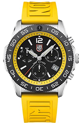 Luminox Herren Analog Schweizer Quarzwerk Uhr mit Kautschuk Armband XS.3145 von Luminox