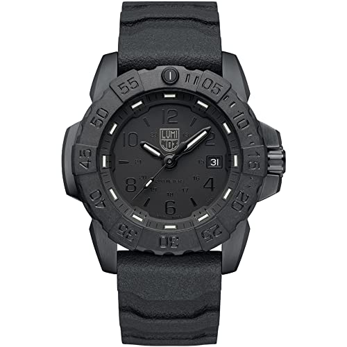 Luminox Herren Analog Schweizer Quarzwerk Uhr mit Kautschuk Armband XS.3251.BO.CB von Luminox