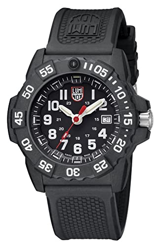 Luminox Herren Analog Schweizer Quarzwerk Uhr mit Kautschuk Armband XS.3501.F von Luminox
