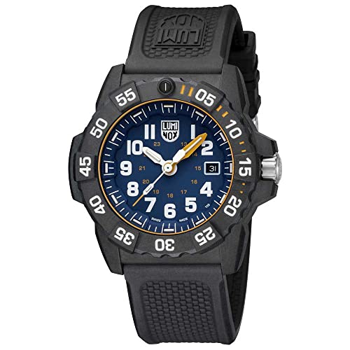 Luminox Herren Analog Schweizer Quarzwerk Uhr mit Kautschuk Armband XS.3503.NSF von Luminox
