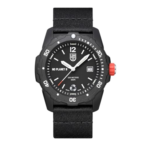 Luminox Herren Analog Schweizer Quarzwerk Uhr mit Kunststoff Armband XB.3722.ECO von Luminox