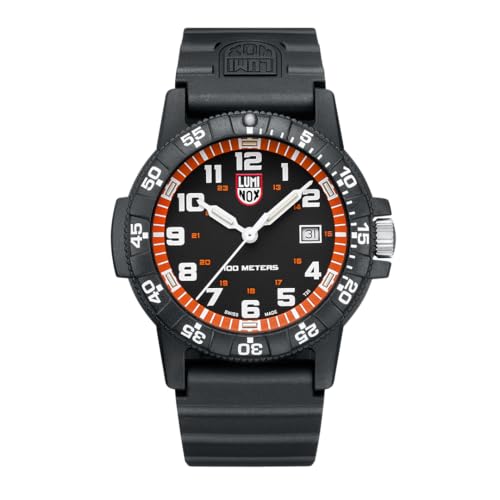 Luminox Herren Analog Schweizer Quarzwerk Uhr mit Kunststoff Armband XS.0329.1, Schwarz von Luminox