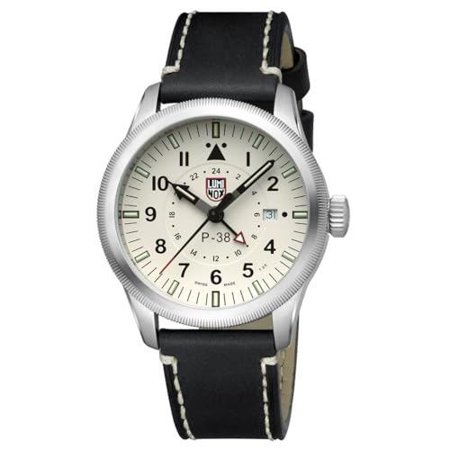 Luminox Herren Analog Schweizer Quarzwerk Uhr mit Leder Armband XA.9527 von Luminox