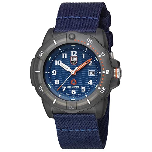 Luminox Herren Analog Schweizer Quarzwerk Uhr mit NATO-Textilarmband Armband XS.8903.ECO von Luminox