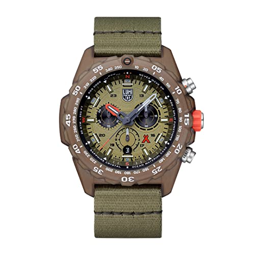 Luminox Herren Analog Schweizer Quarzwerk Uhr mit Ocean Tide Armband XB.3757.ECO von Luminox