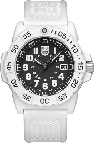 Luminox Herren Analog Schweizer Quarzwerk Uhr mit Silikon Armband XS.4231.Set von Luminox