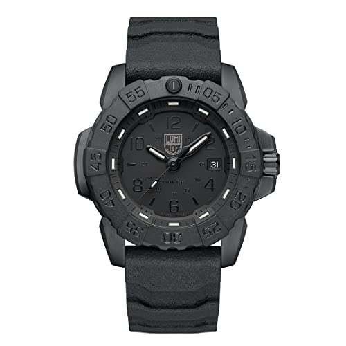 Luminox Herren Analog Schweizer Quarzwerk Uhr mit Kautschuk Armband XS.3251.BO.CB von Luminox