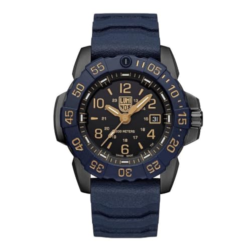 Luminox Herren Analog Schweizer Quarzwerk Uhr mit Gummi Armband XS.3255.CB.NSF von Luminox
