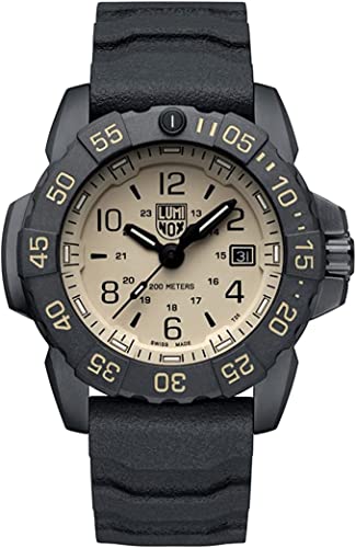 Luminox Herren Analog Quarz Uhr mit Kautschuk Armband XS.3251.CBNSF.Set von Luminox