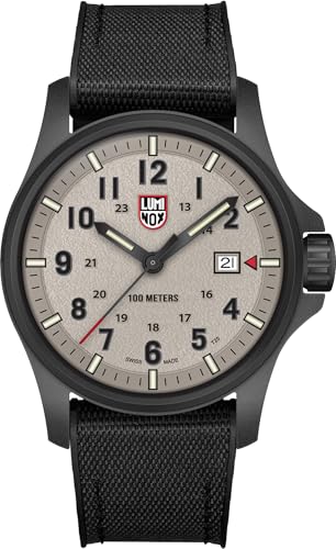 Luminox Herren Analog Uhr mit Silikon und Textil Armband XL.1971.Set von Luminox