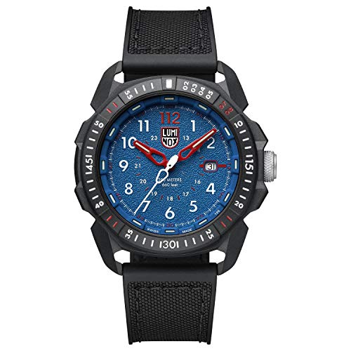 Luminox Ice-SAR Arctic XL.1003 Herrenuhr 46mm - Militäruhr in Schwarz/Blau mit Datumsanzeige 200m wasserdicht Saphirglas von Luminox