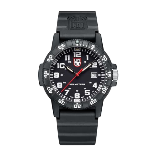 Luminox - Leatherback SEA Turtle Giant XS.ZC21 - Herrenuhr 44mm - Military Watch in Black Date Function - 100m Water Resistant - Herren Uhr - Hergestellt in der Schweiz von Luminox