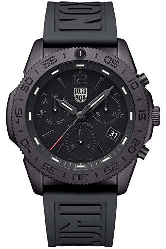 Luminox Herren Analog Schweizer Quarzwerk Uhr mit Kautschuk Armband XS.3141.BO von Luminox